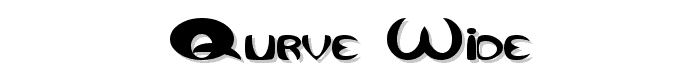 Qurve Wide font